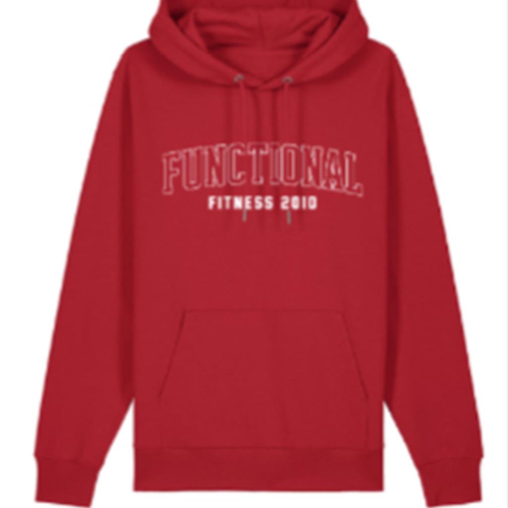 Functional Fitness Hoodie - Red