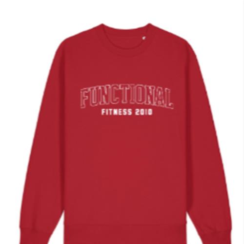 Functional Fitness Crewneck - Red