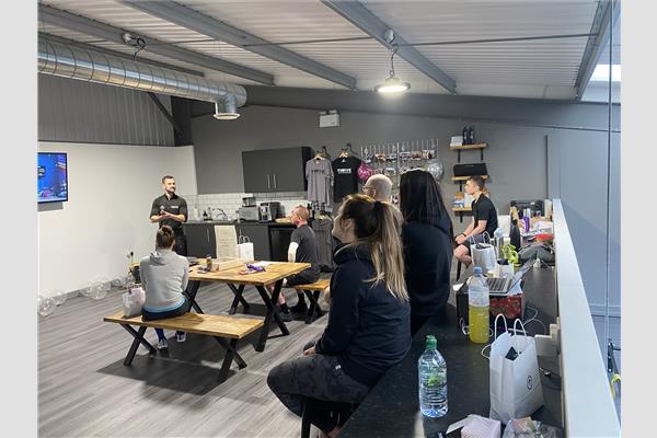 Upstairs Seating Area